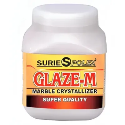 Surie Polex Glaze-M 500gm (Pack of 2 Bottles) - High-Gloss Marble Crystallizer